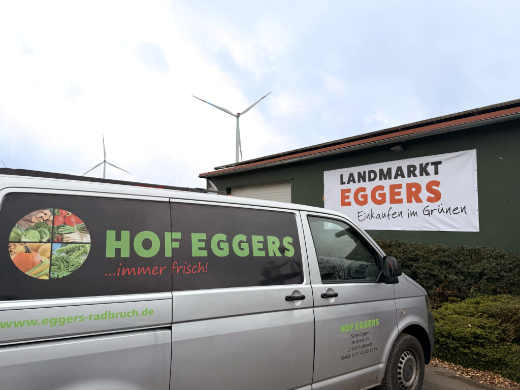 Landmarkt Eggers an der B4 Bardowick