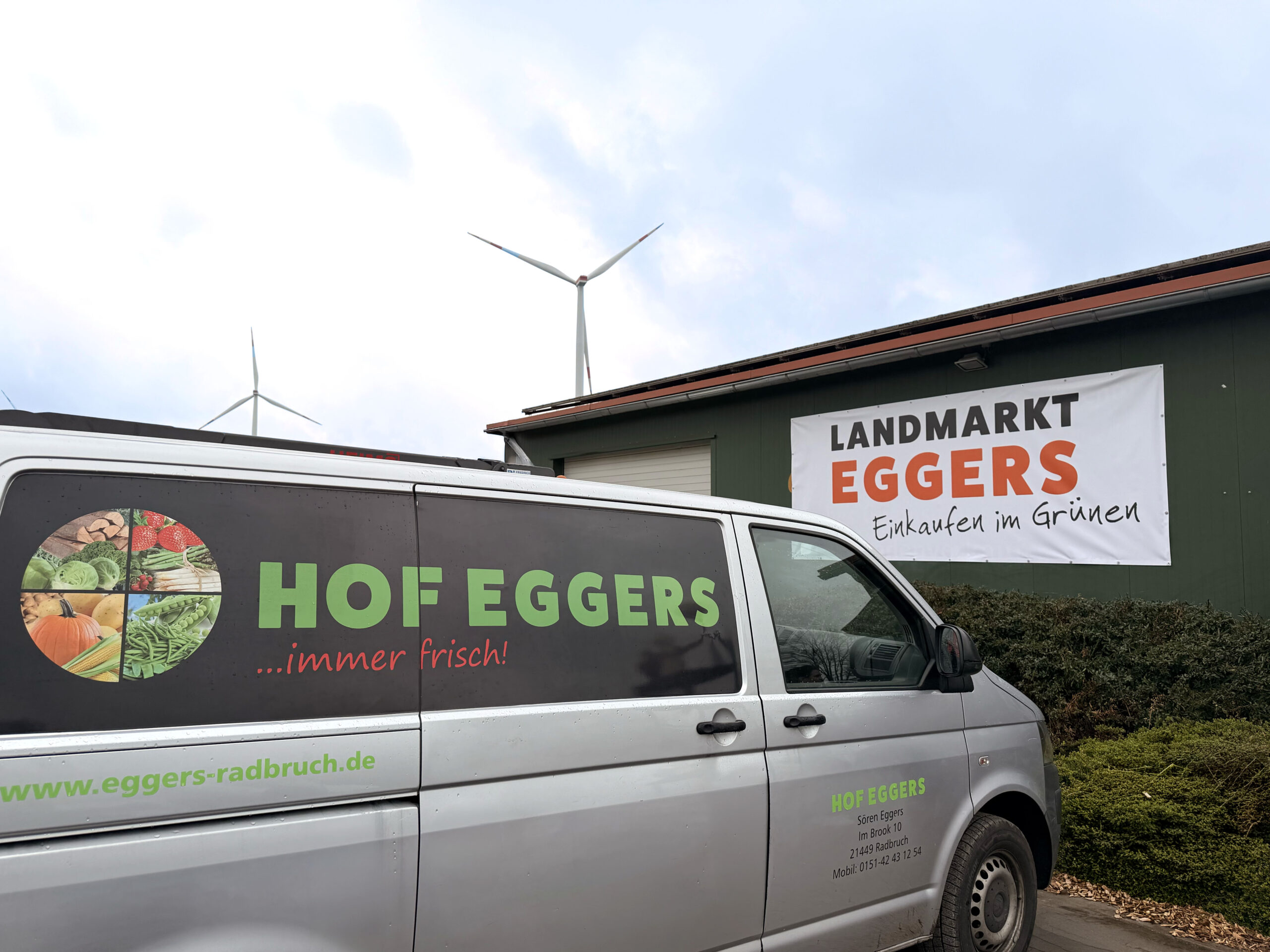 Landmarkt Eggers an der B4 Bardowick